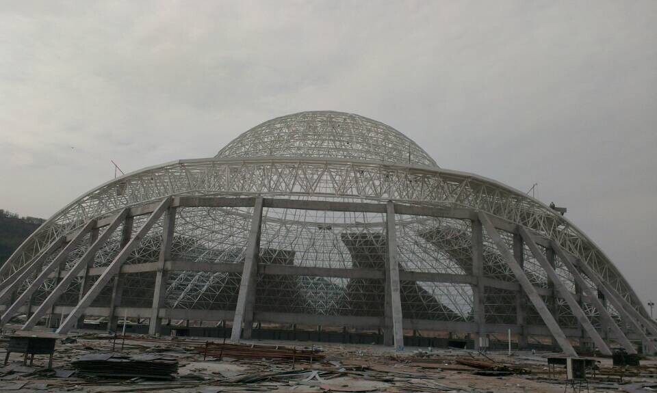 海西体育场馆网架工程